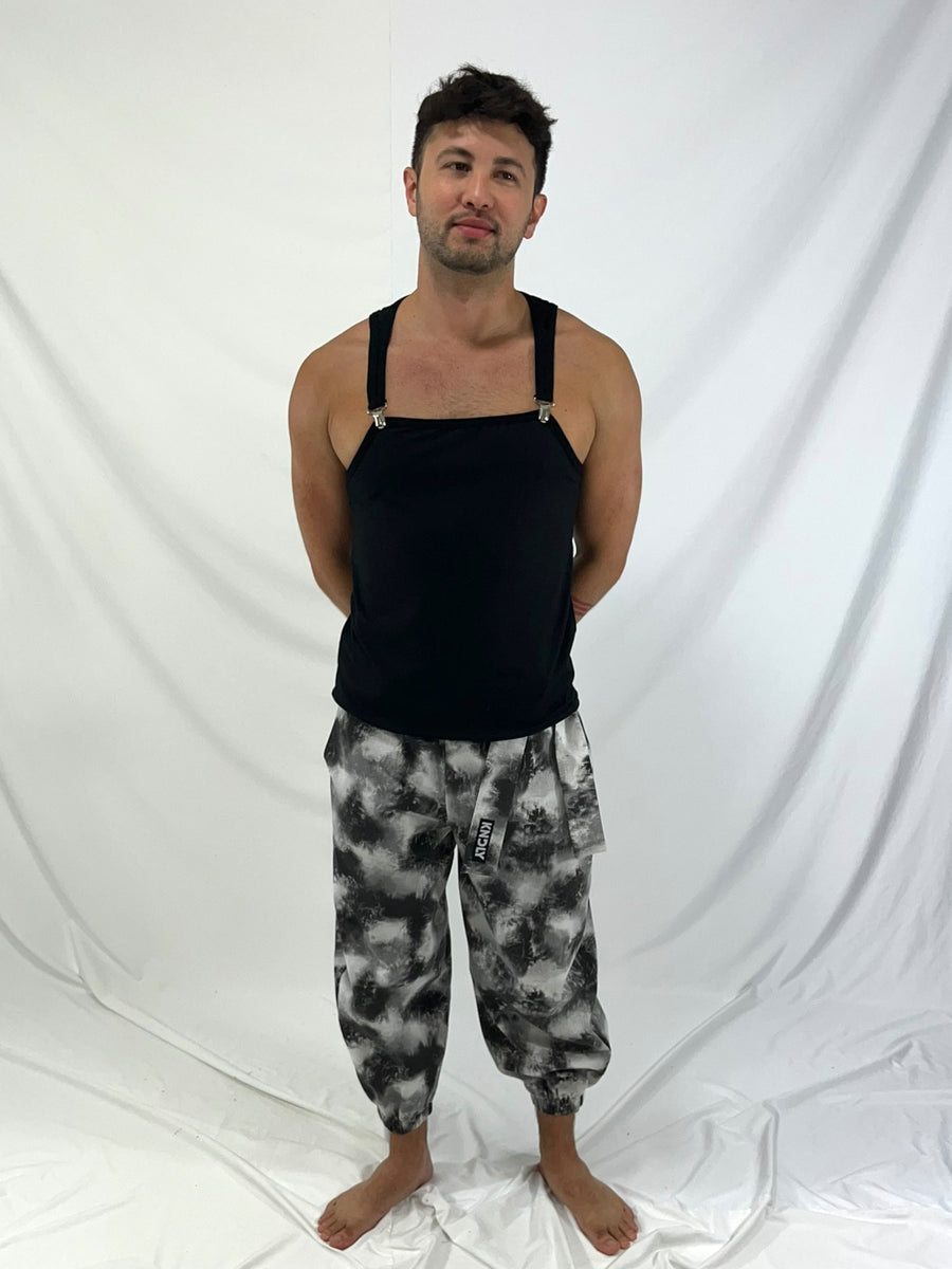 Mens Metal Clip Jersey Tank Clubwear Streetwear – shane kindley.com