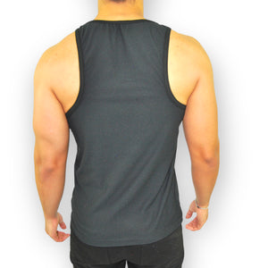 Mens Metal Clip Jersey Tank Clubwear Streetwear