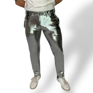 Stretch Sequin Pant