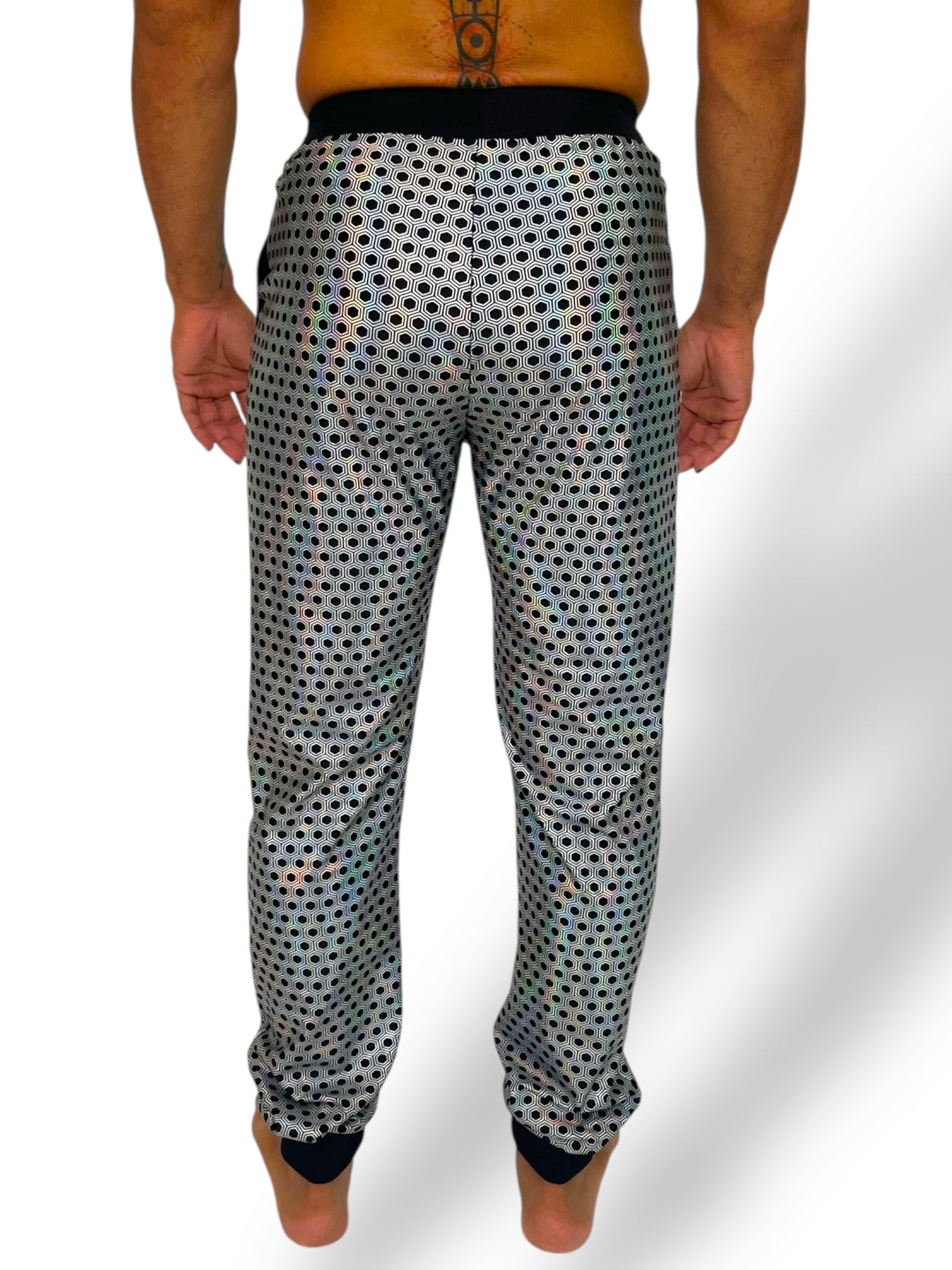 Holographic Psychedelic Hoodie And Jogger