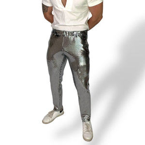 Stretch Sequin Pant