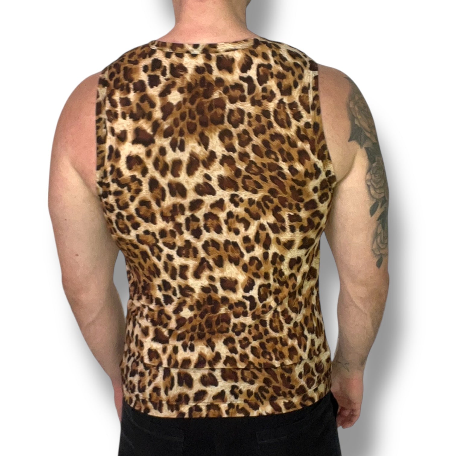 leopard Fitted Tank