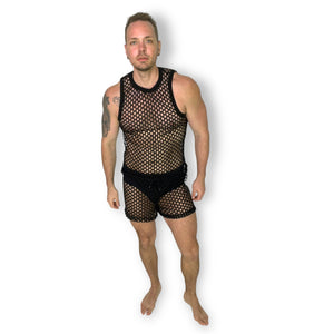 Fishnet Short And Tank