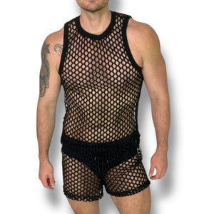 Fishnet Short And Tank