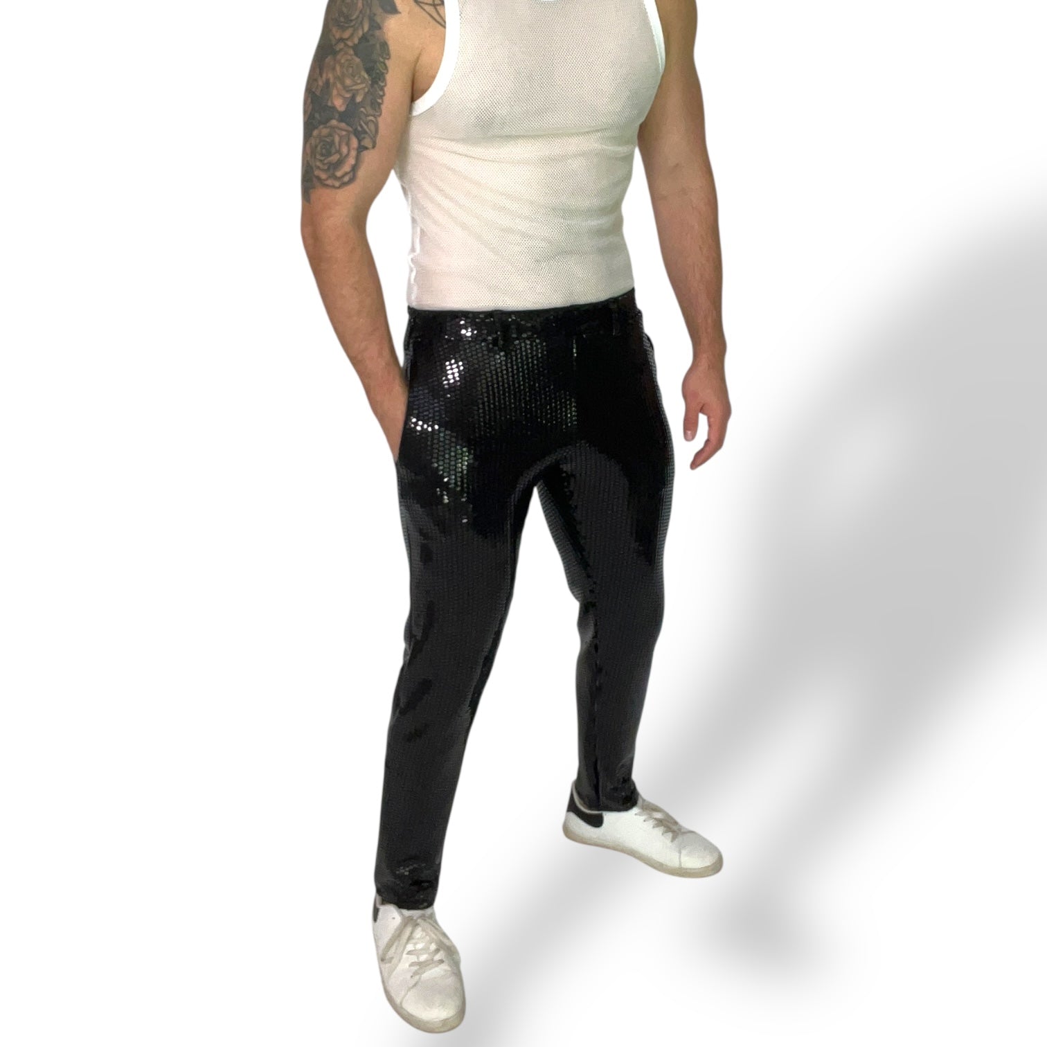 Stretch Sequin Pant
