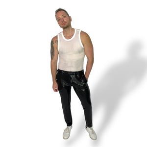 Stretch Sequin Pant