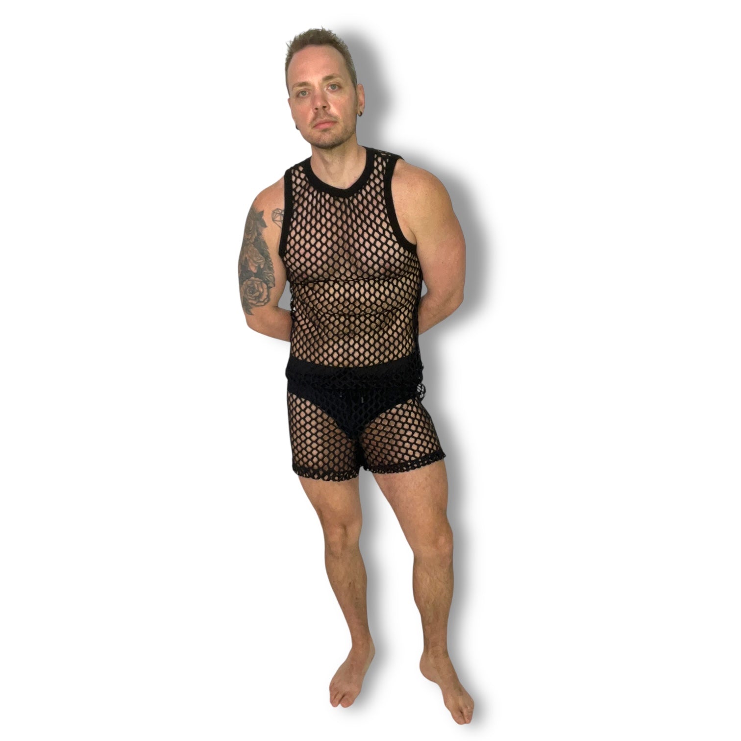 Fishnet Short And Tank