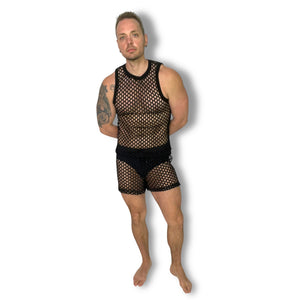 Fishnet Short And Tank