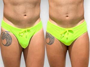 Mens neon swimwear deals