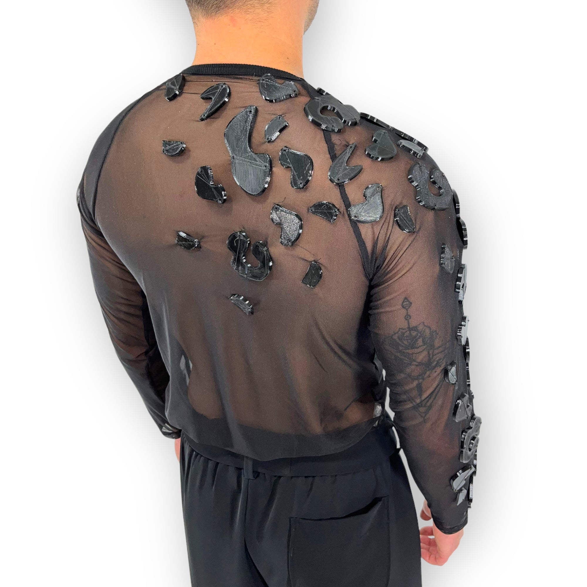 3D Print Long Sleeve Mesh Shirt