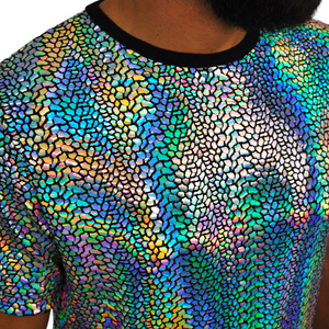 Iridescent Holographic Tee Shirt